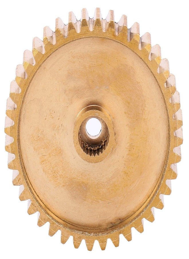 EVTSCAN Spur Gear Brass, 40 Tooth, for Servo 25 Tooth Spline 0.8 Mod Industrial Robot Part, 4305‑0025‑0040,Optimized Gear Train,2:1 Ratio - Image 2